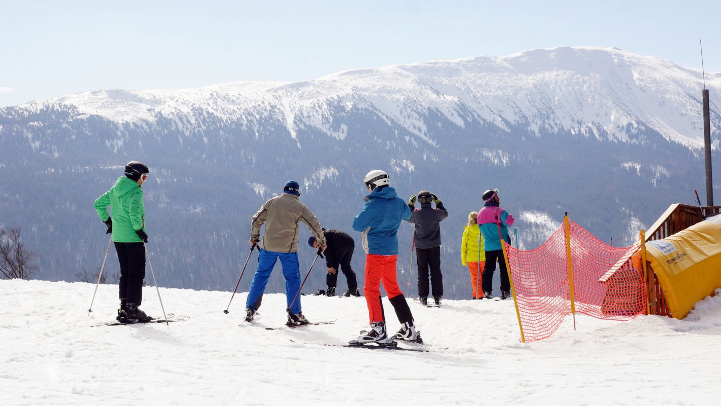 Narty, snowboard w Polsce - Polskie Góry- Beskidy - Zawoja Mosorny Groń 